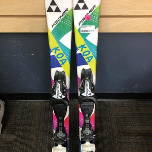Fischer Koa Skis 90CM w/Adjustable Bindings 4.5 Din