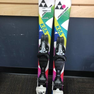 Fischer Koa Skis 80CM w/Adjustable Bindings 4.5 Din