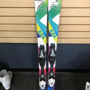 Fischer Koa Skis 120CM w/Adjustable Bindings 4.5 Din