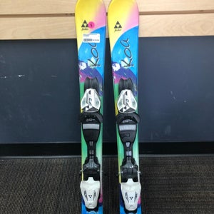 Fischer Koa Skis 80CM w/Adjustable Bindings 4.5 Din