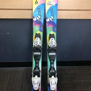 Fischer Koa Skis 90CM w/Adjustable Bindings 4.5 Din