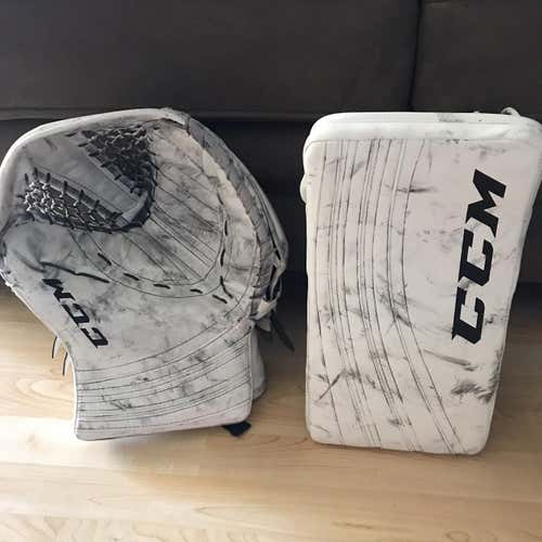 CCM Extreme Flex Pro Glove And Blocker