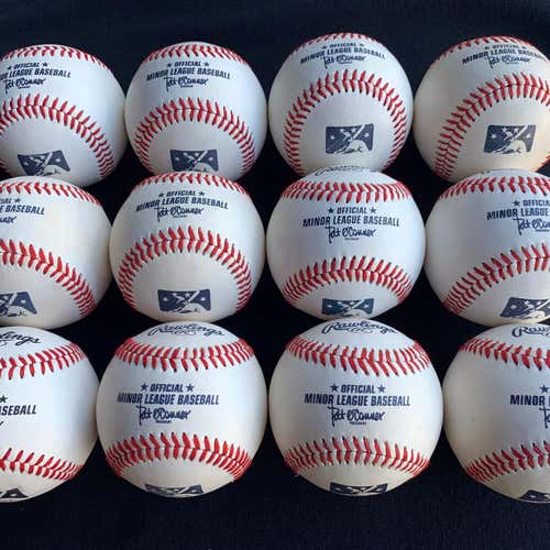 Rawlings Official Minor League Baseballs PEARLS! 1 Dozen