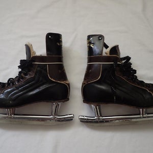 Vintage DAOUST National 75 PRO Hockey Skates Made in Canada Model MENS