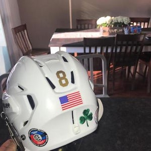 Bauer Re-akt White Medium Helmet