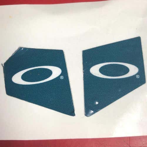 Sharks Teal Oakley Visor Decals/Stickers