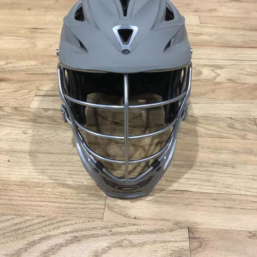 Used Cascade R Lacrosse Helmet Gray
