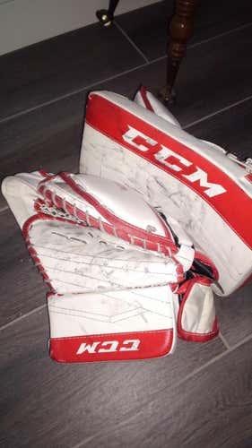 CCM Extreme Flex II 760 Goalie Glove & Blocker Regular Junior