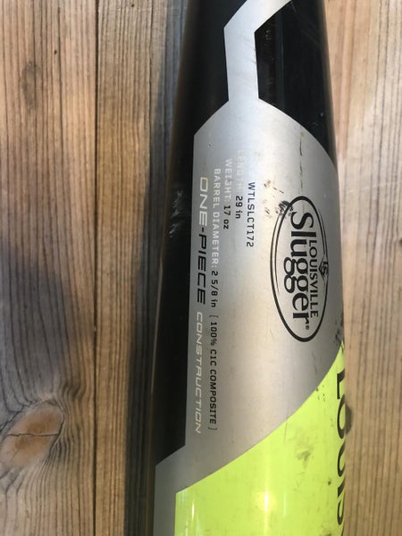 2018 Louisville Slugger Catalyst Bat USSSA Certified 29/17 drop 12