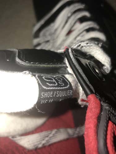 ONLY USED TWICE Bauer Vapor 1X Hockey Goalie Skates Senior Size 9.5