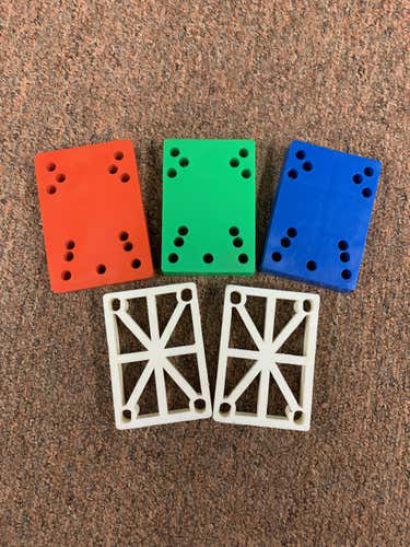 Vintage 80's Skate Board Truck Lifts 5-Pack