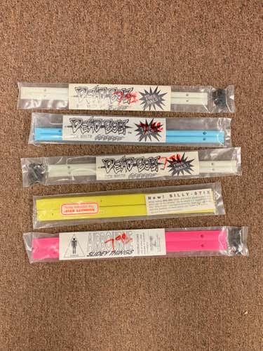 Vintage 80's Skateboard Rails 5-Pack