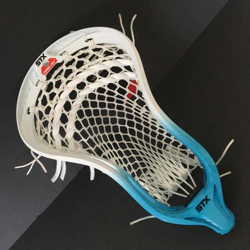 BRAND NEW STX Ultra Power w/ G3 Ultralight Mesh - Carolina Blue Dyed Lacrosse Head UltraPower