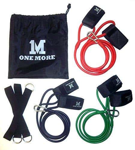 Resistance Arm Training Bands Light Medium Heavy Baseball Softball 3 Pack 1M NEW *NO TRADES*
