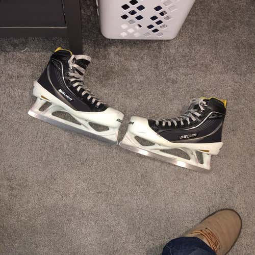 Bauer Supreme One60 Goal Skate Size 9.5 Shoe Size 11