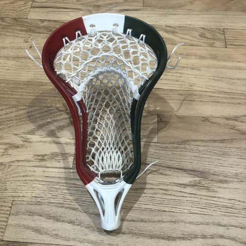Warrior M80 Lacrosse Head Italian Flag Dye