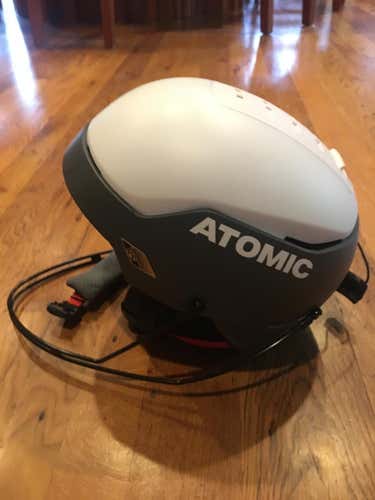 BRAND New Atomic Slalom Helmet with chinguard included- Athlete edition