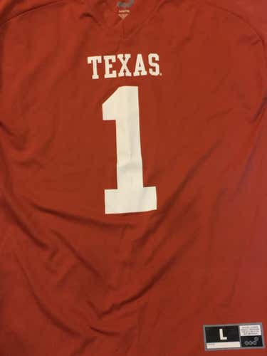 College Football Season...  Texas Longhorn Football Youth Jersey - Size YL