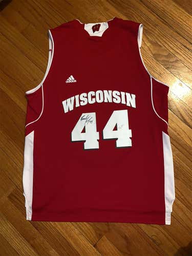 Frank Kaminsky Autographed Wisconsin Jersey