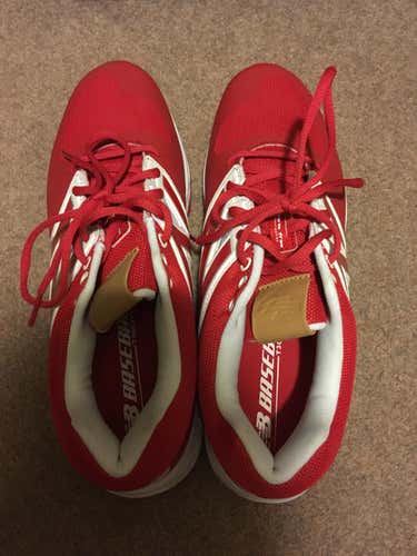 Red 12.0 New Balance Turfs - New
