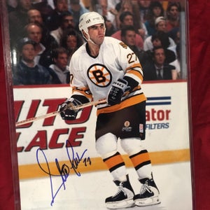 Stephen Steve Leach 2006 Boston Bruins Signed Autographed 8x10 Photo - NHL Hockey