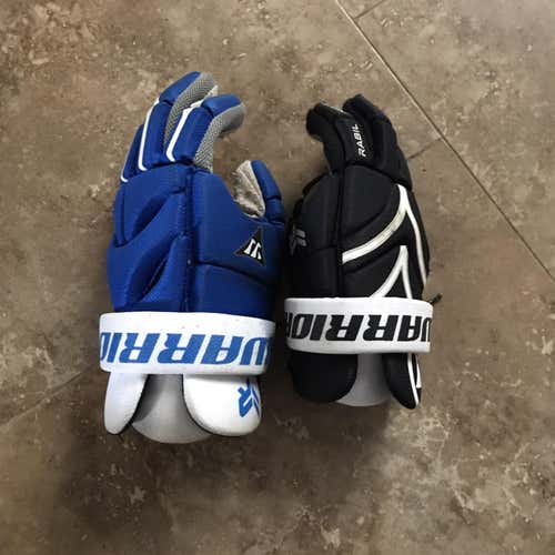 Two Pairs Of Warrior Rabil Next Gloves
