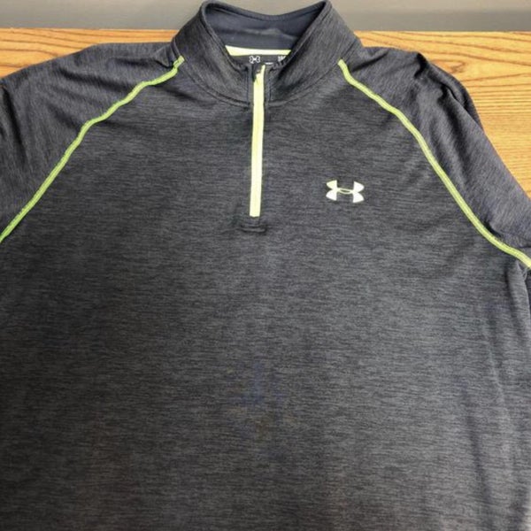 Bundle Deal Under Armour Grey/Neon Green 1/4 ZIP Easton Wooley & Bauer Supreme Hoody Sr Large