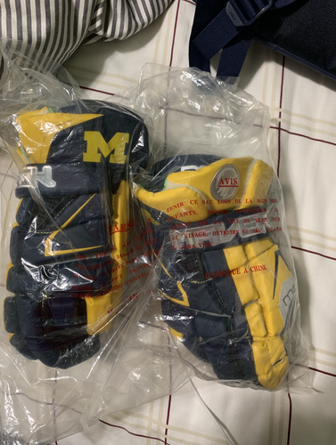 New Michigan M3 Maverik Lacrosse Gloves 13"
