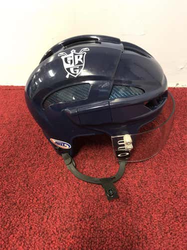 Grand Rapids Griffins Reebok 11k Helmet Size Small Pro Stock Item#GRH5