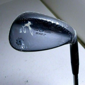 Titleist Vokey SM7 Jet Black 56* Wedge RH Steel AMT Tour White Stiff Flex MINT