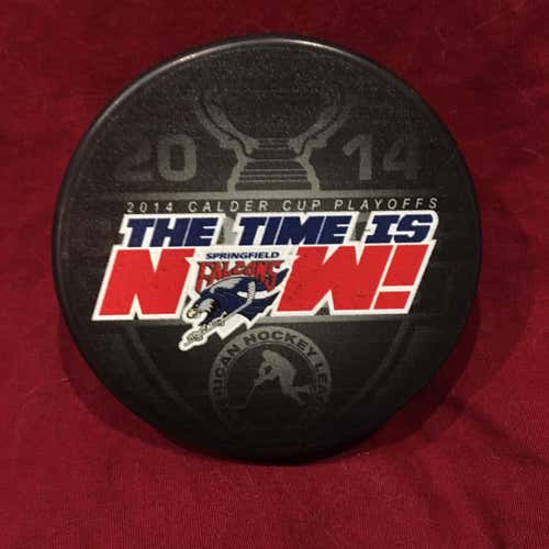 Springfield Falcons 2014 AHL Calder Cup Playoffs Hockey Puck - Arena Exclusive