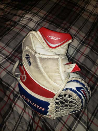 Bauer Reactor 7000 Goalie Glove & Blocker Full Right Intermediate Pro Stock