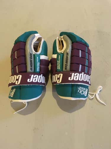 New Cooper 9004 Pro Stock Anaheim Mighty Ducks Gloves 14"