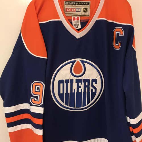 WAYNE GRETZKY EDMONTON OILERS HOME JERSEY