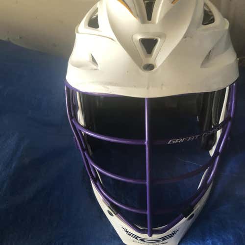 UAlbany Lacrosse Custom Helmet