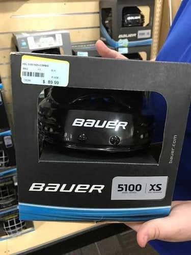 New Bauer 5100 Helmet Black Small
