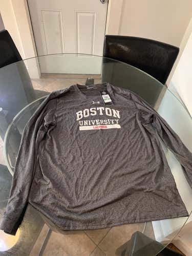 Boston University Lacrosse long sleeve T