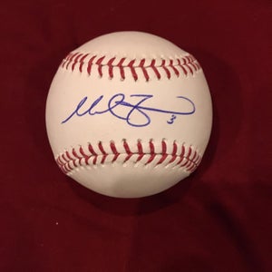 Mike Zunino Signed Autographed MLB OML Rawlings Baseball Ball Seattle Mariners Tampa Bay Rays