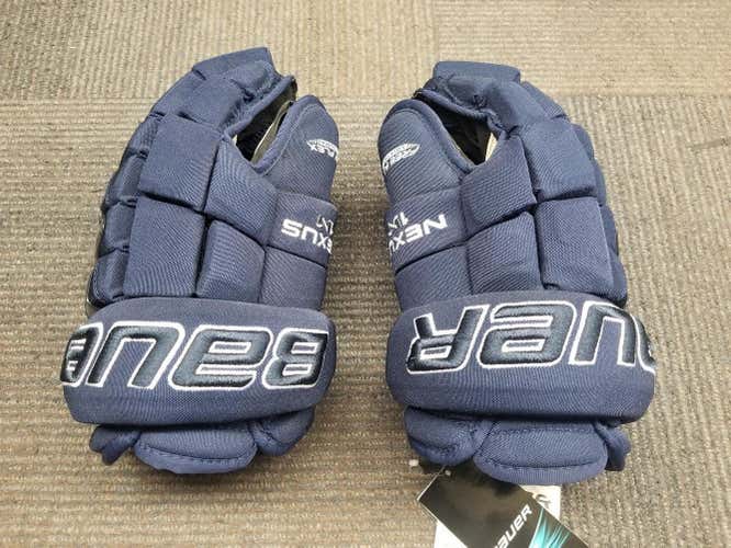 New Bauer Nexus 1N Senior Gloves (Navy, 13")