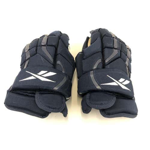 Like New Navy Blue Pro Stock Reebok Gloves | 14" | #G106