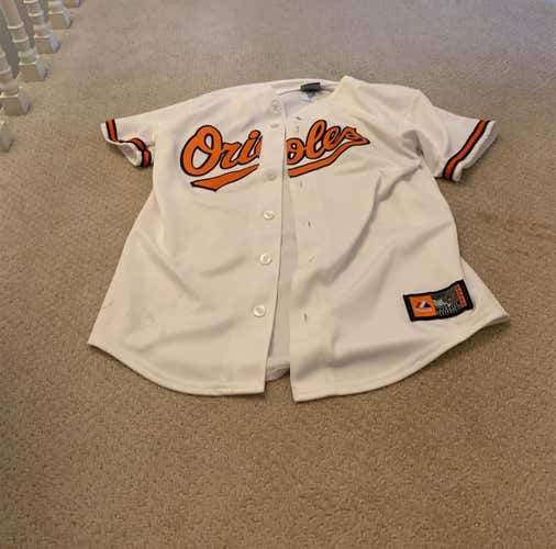 Baltimore Orioles White Jersey L