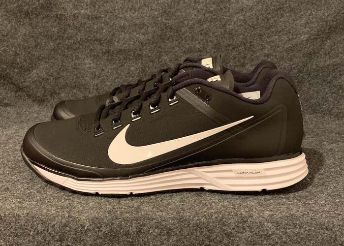 Nike Shoes Lunar Clipper Turf '17 Baseball Black/White 880262 010   Size 12