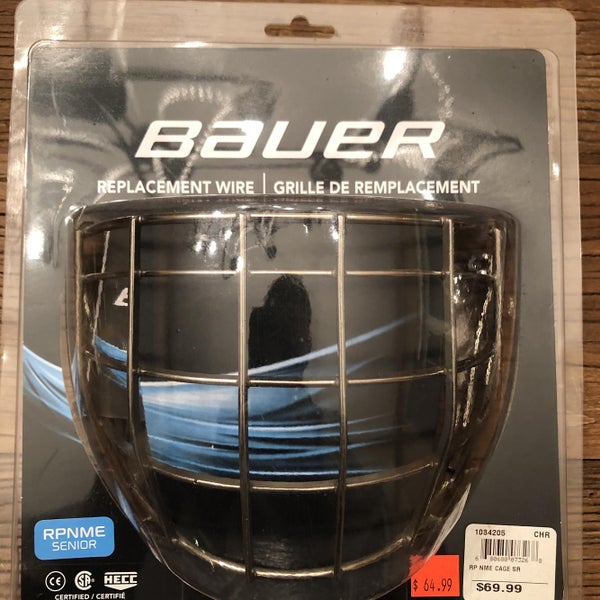 Bauer Senior Goalie NME Replacement Cage - Certified - Like New