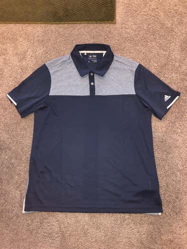 Brand New Mens Adidas Climachill Golf Polo Size L