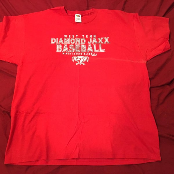 West Tennessee Diamond Jaxx Minor League Mens Majestic T Shirt