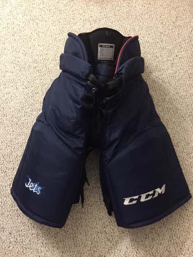 Winnipeg Jets CCM HP45X Hockey Pants Senior Pro Stock size Large+1 Very good condition