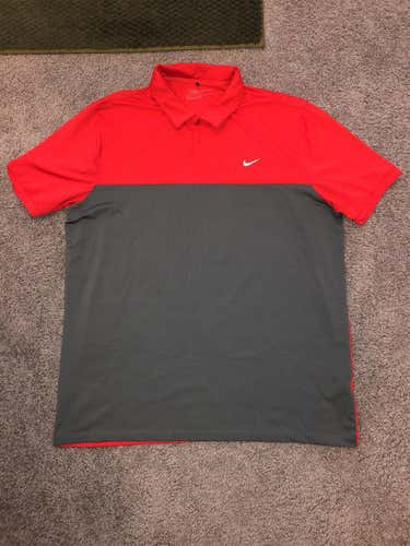 Nike Mens Golf Polo Size L Like New Condition