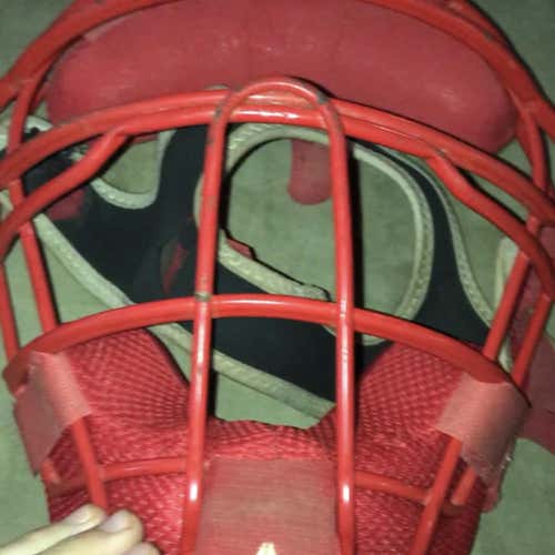 Red All Star Catchers Mask