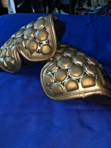 Gold Under Armour Elbows
