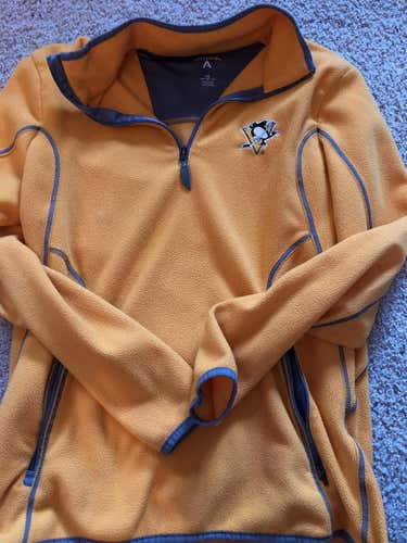 Antigua Pittsburgh Penguins Fleece 1/4 ZIP Ladies